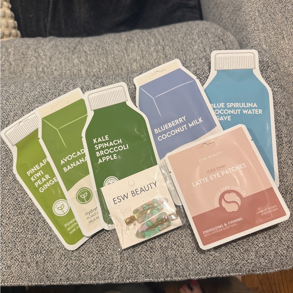 ESW Beauty Face Masks, Eye Patches and Hair Clips